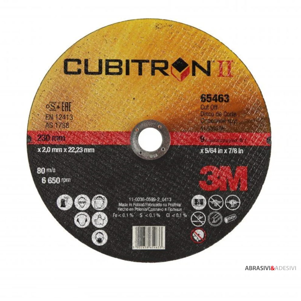 3M Cubitron II T41 disco da sbavo